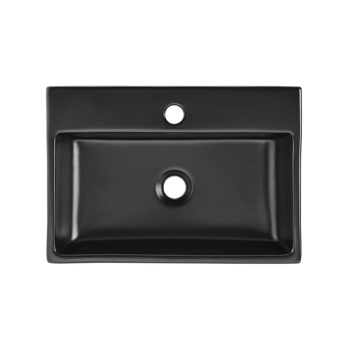 Premium Designer Wall Mount/Wall Hanging Wash Basin/Bathroom Sink (16x12x5 In) BTT-309