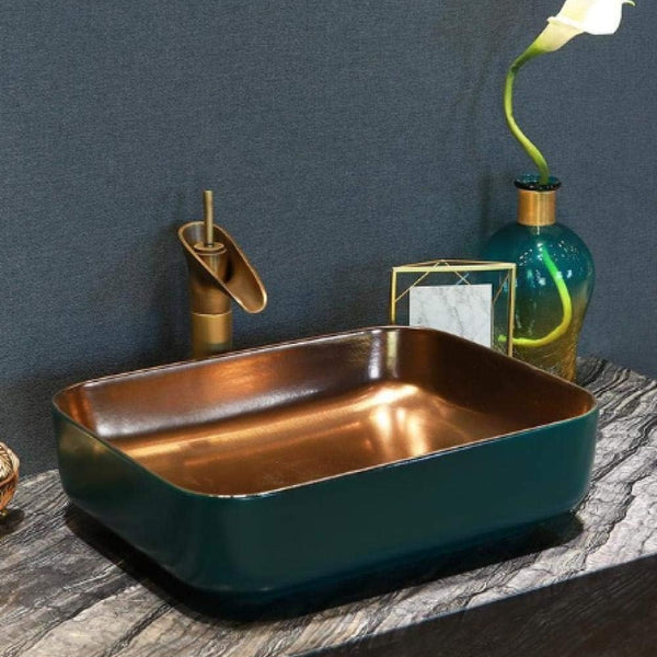 Premium Designer Table top/Counter top Wash Basin/Vessel sink (20x16x5.5 In) BTT-1890