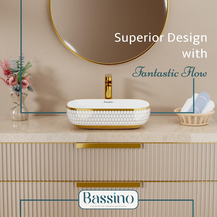 Designer Table Top Basin (18x13x6) BTT-11409-IN