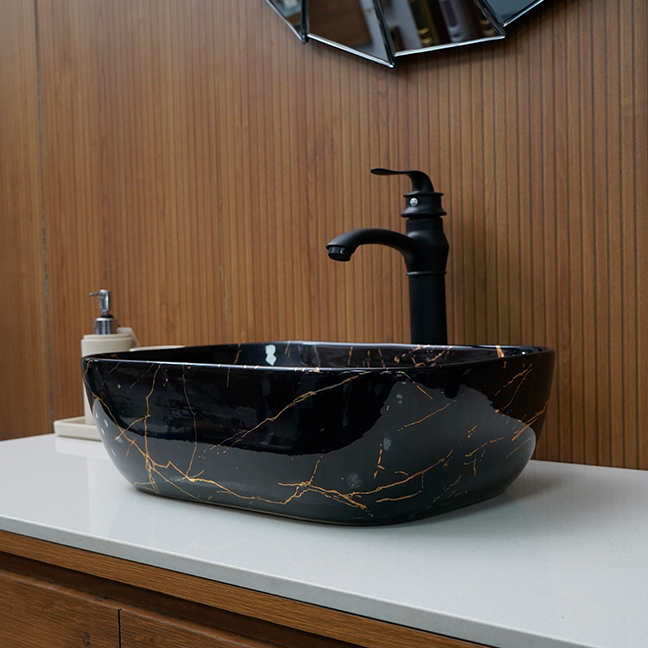 Designer Table Top Basin (18 x 13 x 6 In),BTT-11006-IN