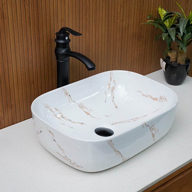 Designer Table Top Basin (18 x 14 x 5 In),BTT-11238-IN