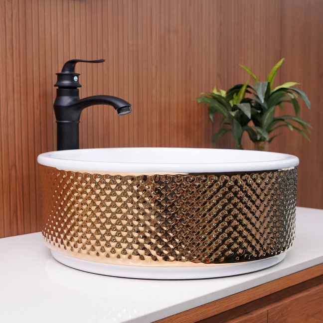 Designer Table Top Basin (17× 7× 6 In) BTT-348
