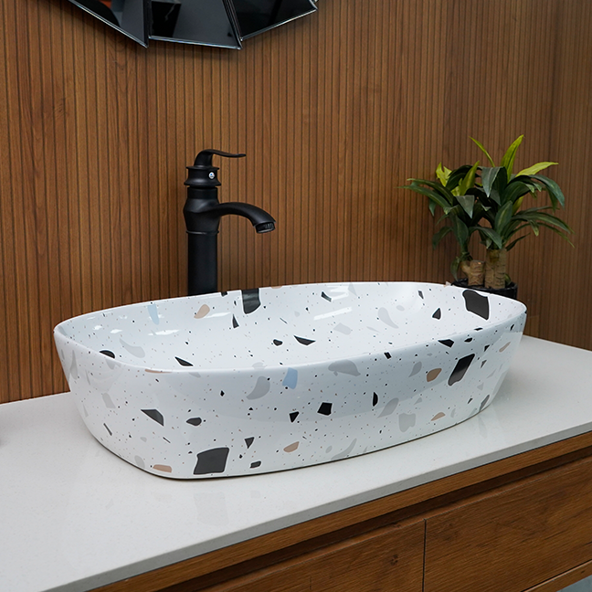 Designer Table Top Basin (24 x 15 x 6 In),BTT-1252-IN