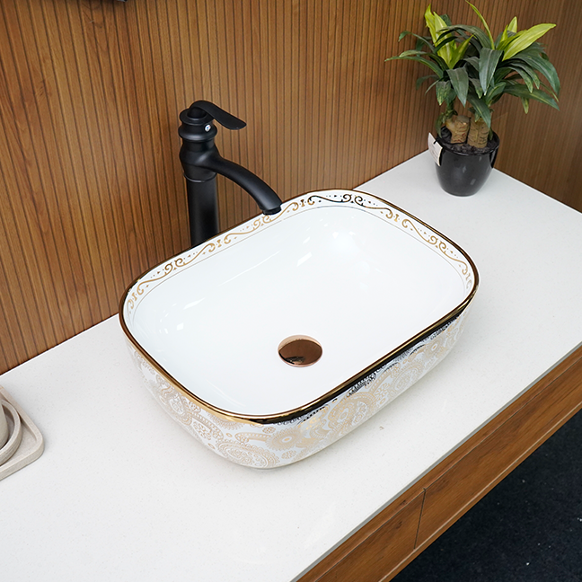 Designer Table Top Basin (18 x 13 x 5 In),BTT-11228-IN