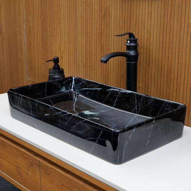 Designer Table Top Basin (24 x 14 x 4 In),BTT-1585