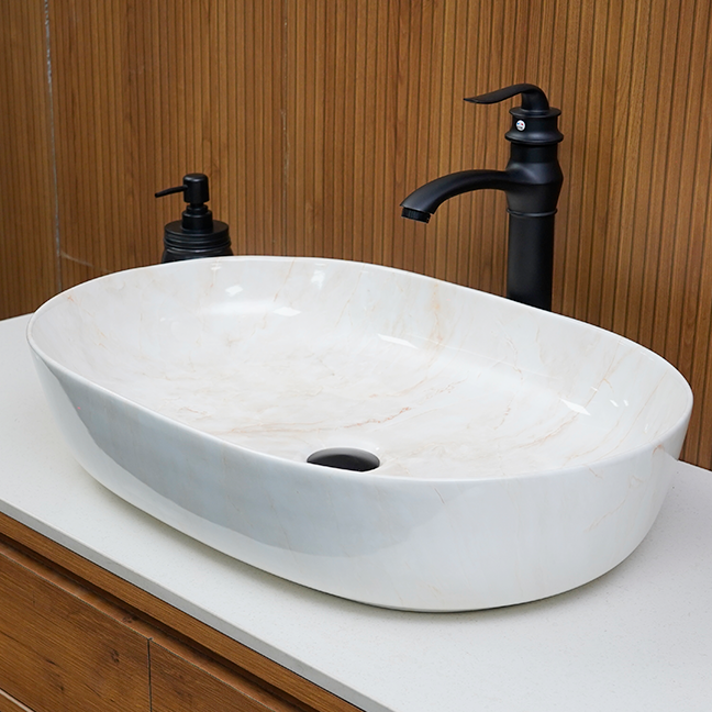 Designer Table Top Basin (24 x 16 x 5  in) BTT-915