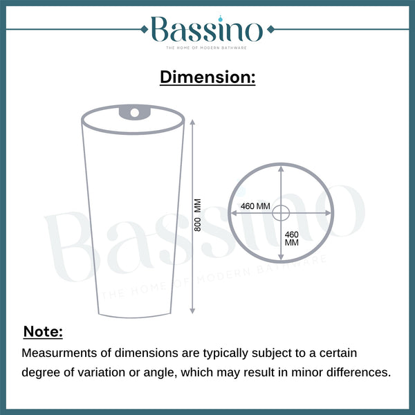 Ceramic Pedestal Wash Basin,BPB-656,size-18x18x32 Inch