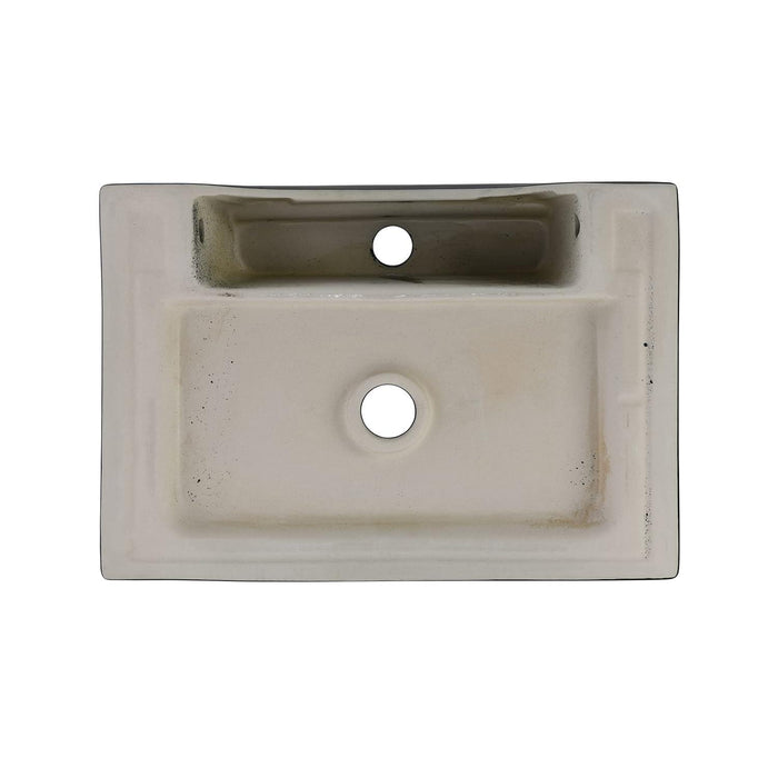 Premium Designer Wall Mount/Wall Hanging Wash Basin/Bathroom Sink (16x12x5 In) BTT-309