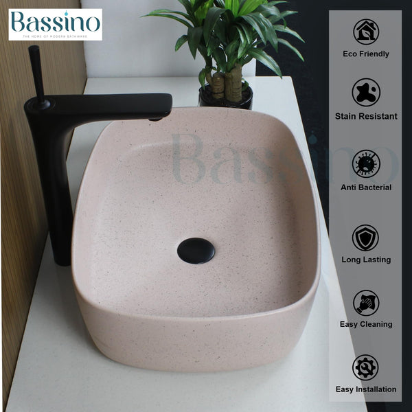 Premium Designer Table top/Counter top Wash Basin/Vessel sink (20x15x5 In) BTT-876
