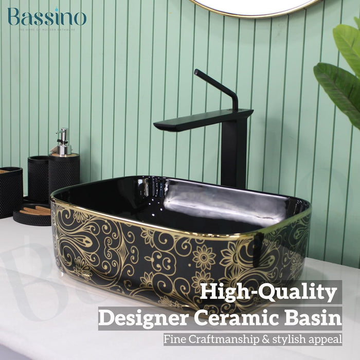 Designer Table Top Basin (16x12x6Inch) BTT-11367-IN
