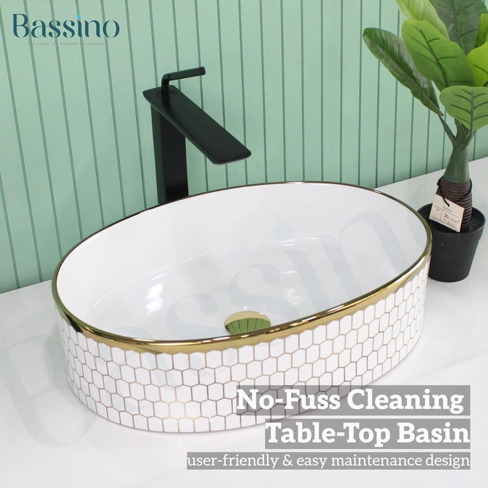 Designer Table Top Basin (20x15x5 Inch) BTT-855-IN