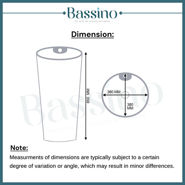 Ceramic Pedestal Wash Basin,BPB-659,size-15x15x34 Inch