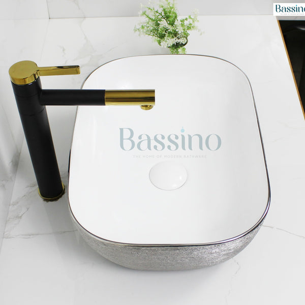 Premium Designer Table top/Counter top Wash Basin/Vessel sink (18x13x5.5 In) BTT-1099