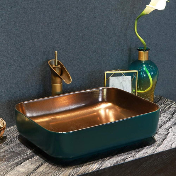 Premium Designer Table top/Counter top Wash Basin/Vessel sink (20x16x5.5 In) BTT-1890