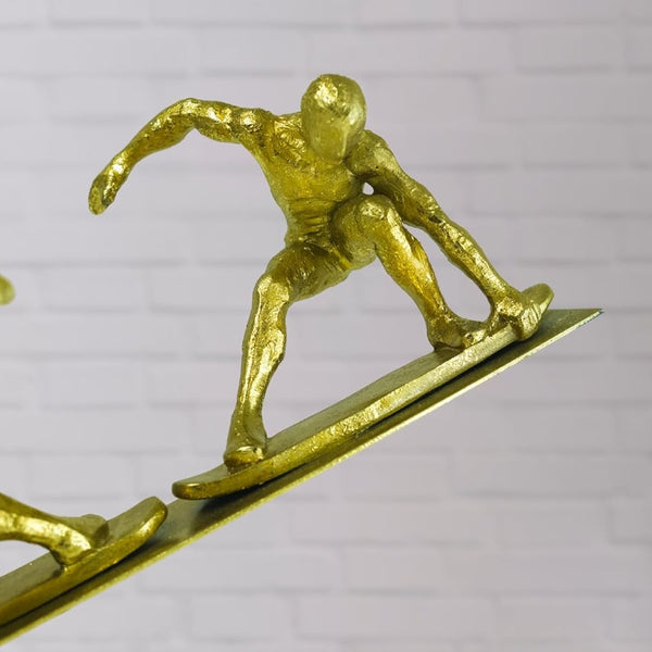 Synergy in Motion: an Elegant Showpiece Celebrating Interconnectedness and Mutual Support—Perfect as a Gift or Decorative Accent, Symbolizing Unity and Shared Aspirations. (BSP-8063)