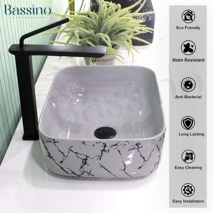 Designer Table Top Basin (16x12x6 In) BTT-11395-IN