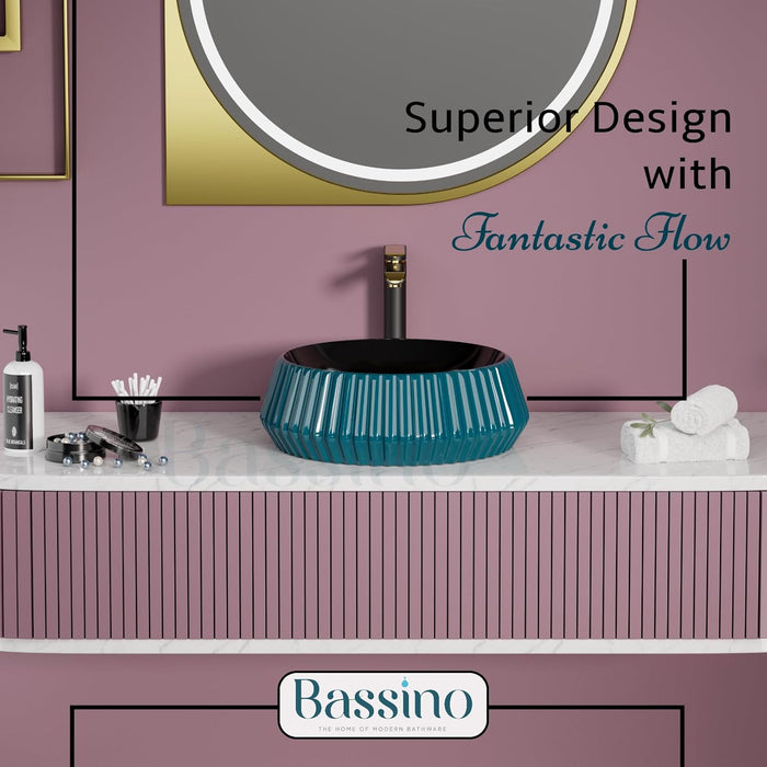 Designer Table Top Basin (16x16x6 In) BTT-11403-IN