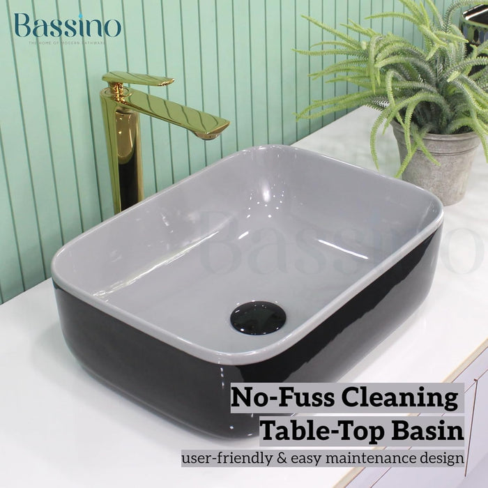 Designer Table Top Basin (16x12x6 In) BTT-11420-IN