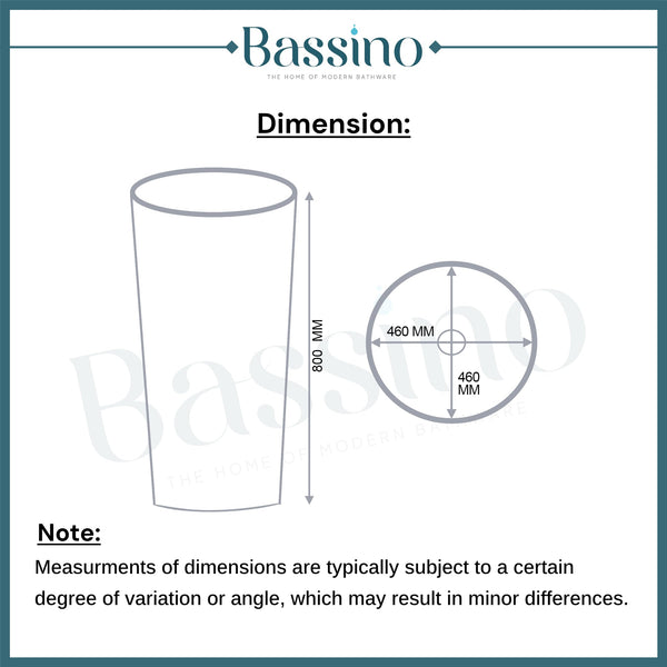 Ceramic Pedestal Wash Basin,BPB-652,size-18x18x32 Inch
