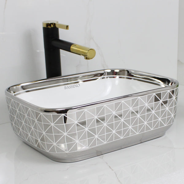 Premium Designer Table top/Counter top Wash Basin/Vessel sink (16x12x6 In) BTT-1423