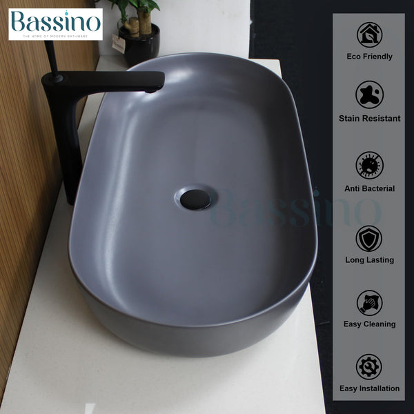 Premium Designer Table top/Counter top Wash Basin/Vessel sink (32X16X5 In) BTT-793-IN