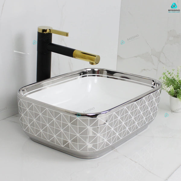 Premium Designer Table top/Counter top Wash Basin/Vessel sink (16x12x6 In) BTT-1423
