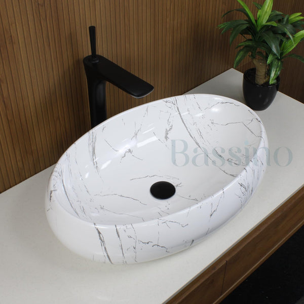 Premium Designer Table Top Wash Basin (24x16x6 In) BTT-1513
