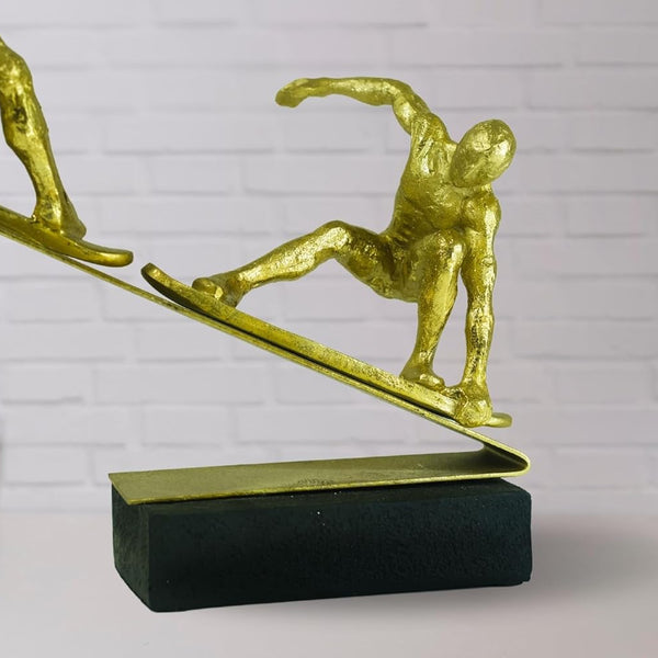 Synergy in Motion: an Elegant Showpiece Celebrating Interconnectedness and Mutual Support—Perfect as a Gift or Decorative Accent, Symbolizing Unity and Shared Aspirations. (BSP-8063)