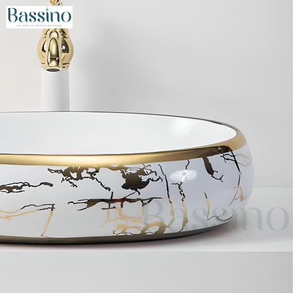 Premium Designer Table top/Counter top Wash Basin/Vessel sink (24x16x6 In) BTT-1220