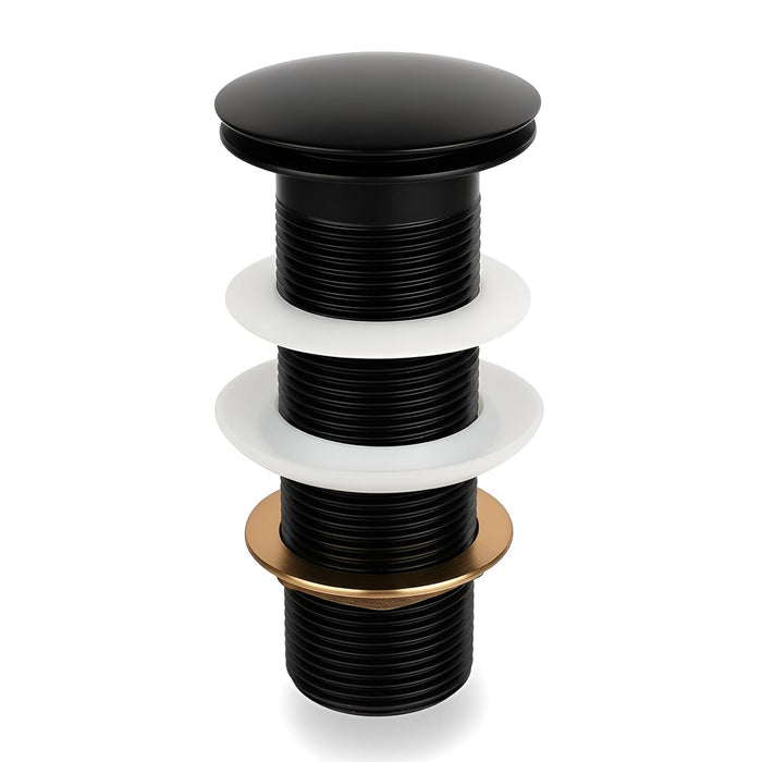 5" Black Matt Brass Pop Up Full Thread Waste Coupling 32 MM