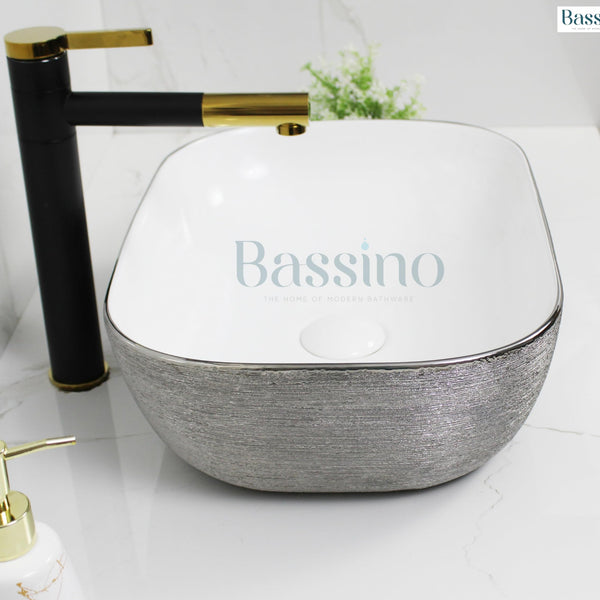 Premium Designer Table top/Counter top Wash Basin/Vessel sink (18x13x5.5 In) BTT-1099