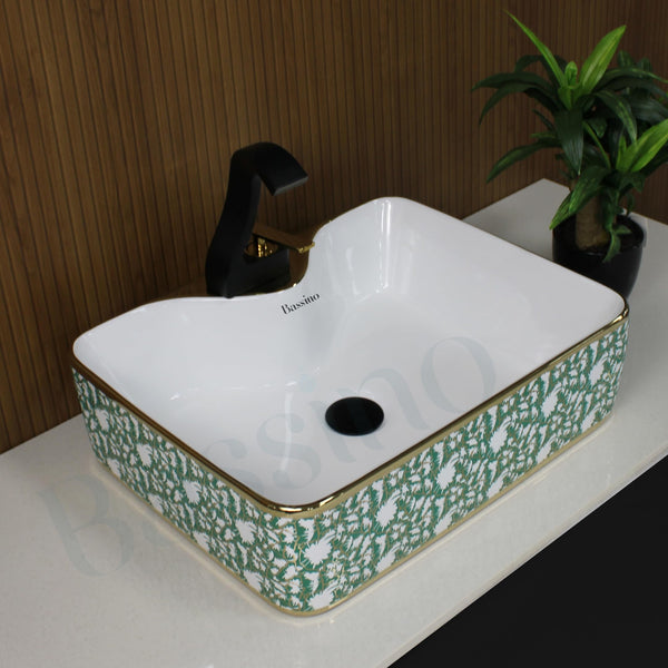 Premium Designer Table top/Counter top Wash Basin/Vessel sink (19x15x5.5 In) BTT-1144