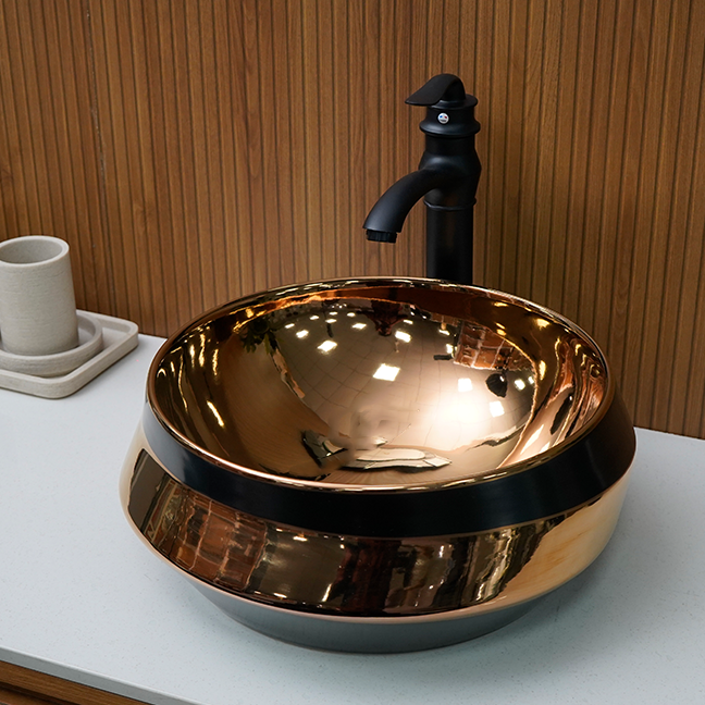 Designer Table Top Basin (16× 16×6 In) BTT-603