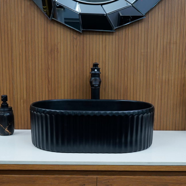 Designer Table Top Basin (20 x 13 x 6 In),BTT-1792