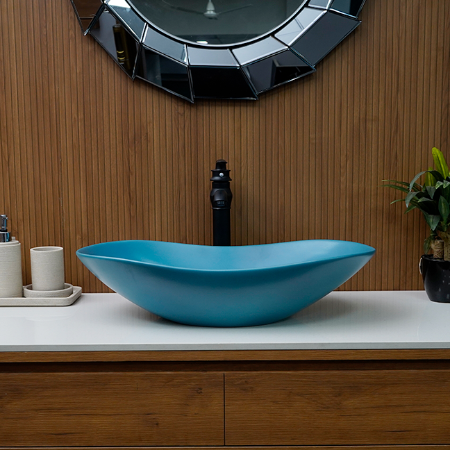 Designer Table Top Basin (25 x 15 x 6 in) BTT-743-IN