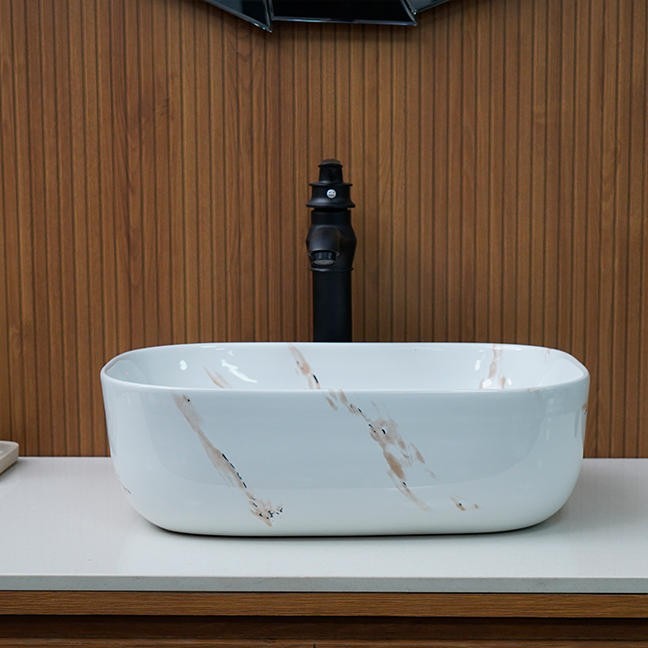 Designer Table Top Basin (18 x 14 x 5 In),BTT-11238-IN