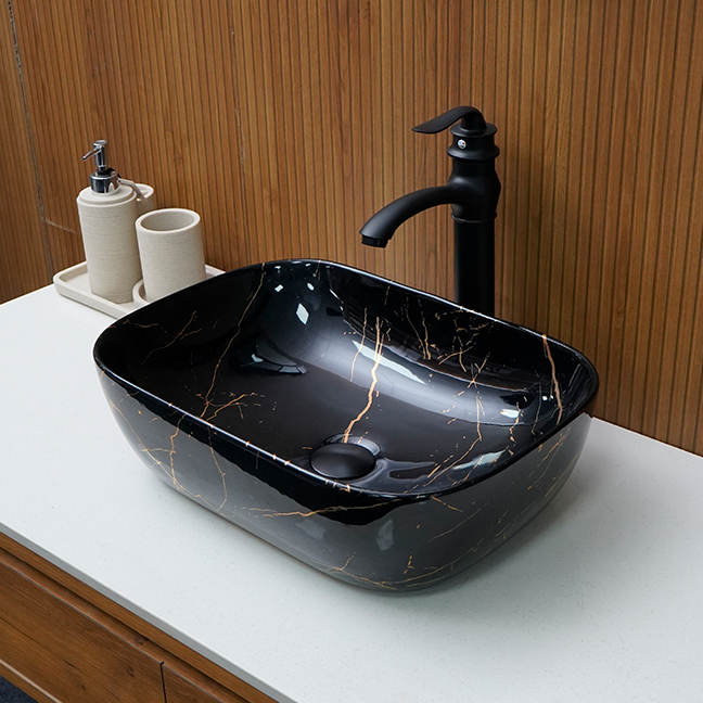 Designer Table Top Basin (18 x 13 x 6 In),BTT-11006-IN