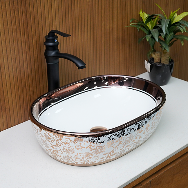 Designer Table Top Basin (19 x 15 x 5 In),BTT-1273