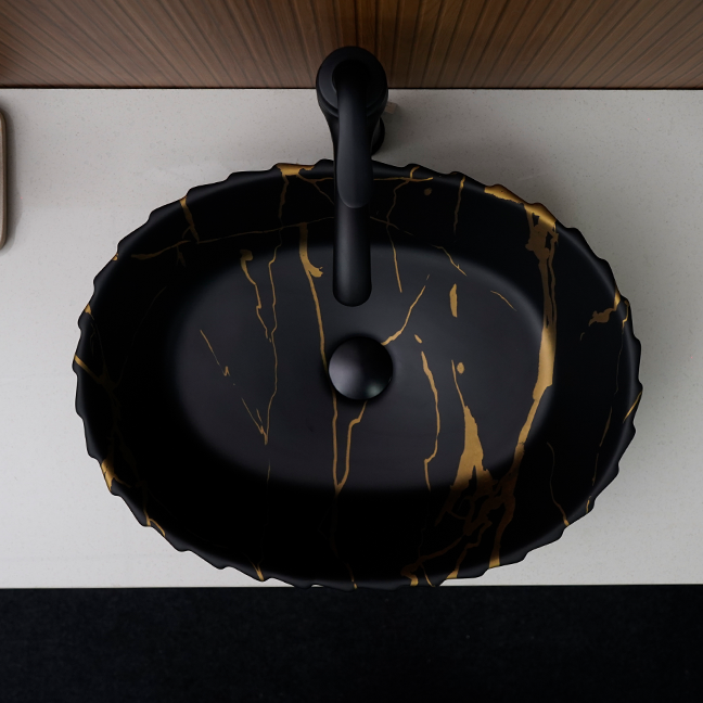 Designer Table Top Basin (19 x 15 x 5 In),BTT-11083