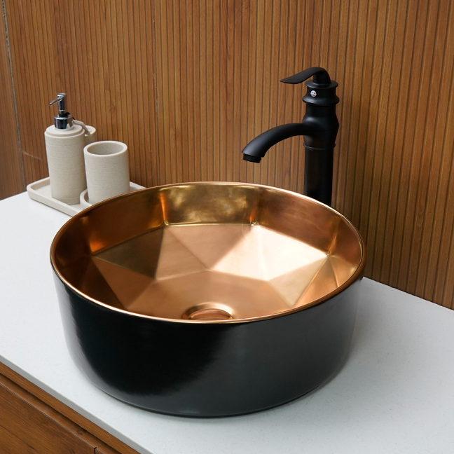 Designer Table Top Basin (16x16x6 In),BTT-11259