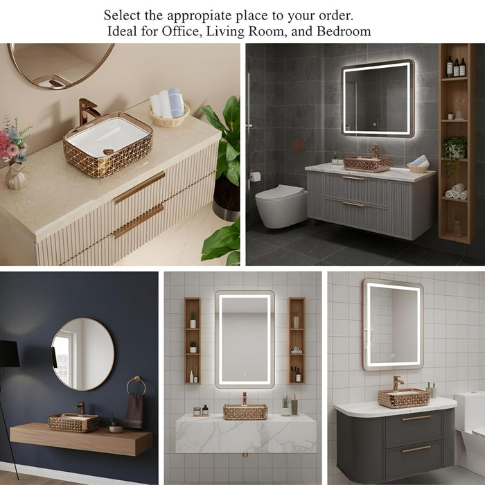 Premium Designer Table top/Counter top Wash Basin (16x12x6 In) BTT-1424