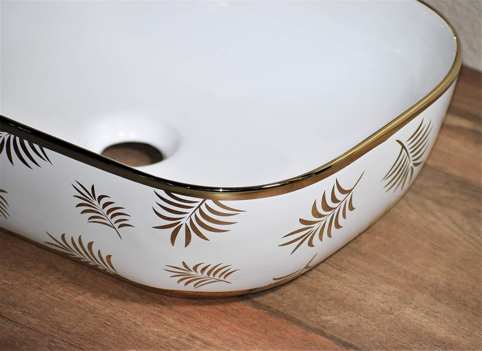 Premium Designer Table top/Counter top Wash Basin/Vessel sink (18x13x5.5 In) BTT-1105