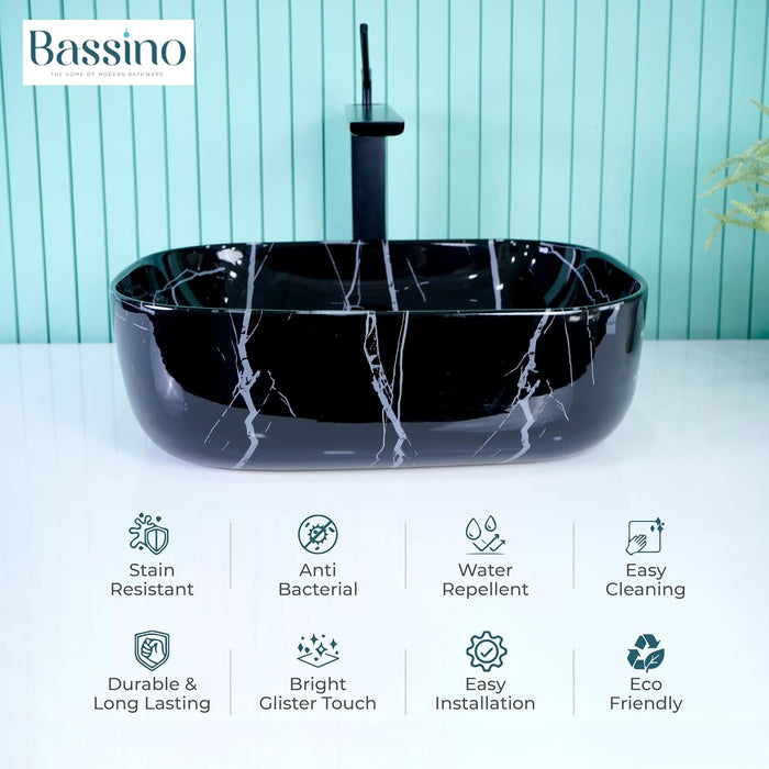 Designer Table Top Basin (18x13x6 In) BTT-842-IN