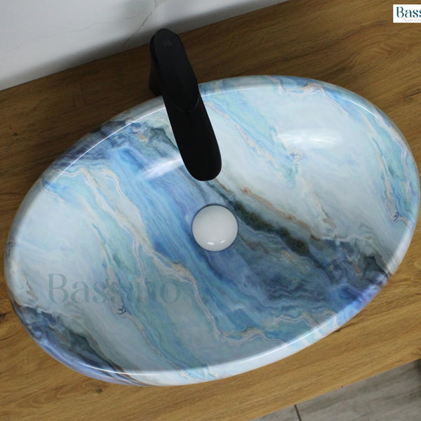 Premium Designer Table top Wash Basin (24x16x6 In) BTT-1222