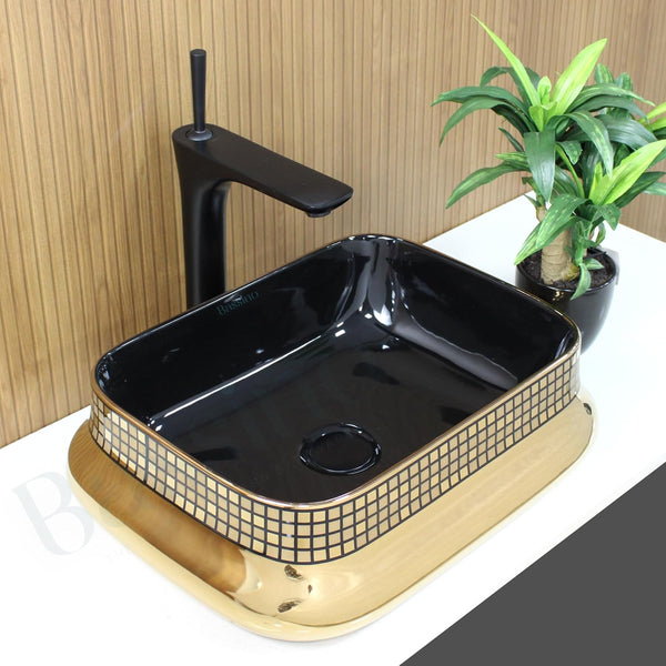 Premium Designer Table top/Counter top Wash Basin/Vessel sink (18x14x5.5 In) BTT-1155