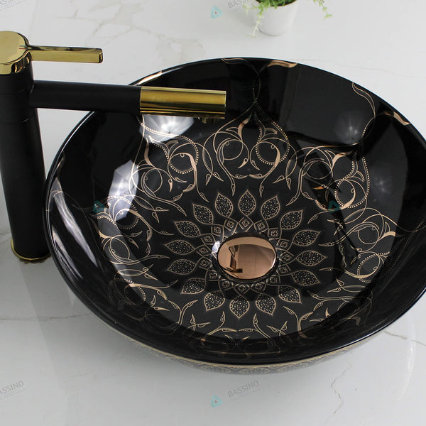 Premium Designer Table top/Counter top Wash Basin/Vessel sink (16x16x6 In) BTT-1369