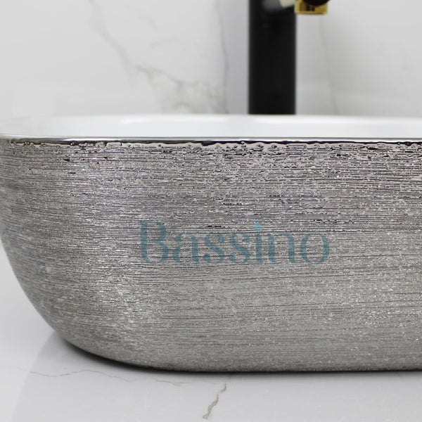 Premium Designer Table top/Counter top Wash Basin/Vessel sink (18x13x5.5 In) BTT-1099