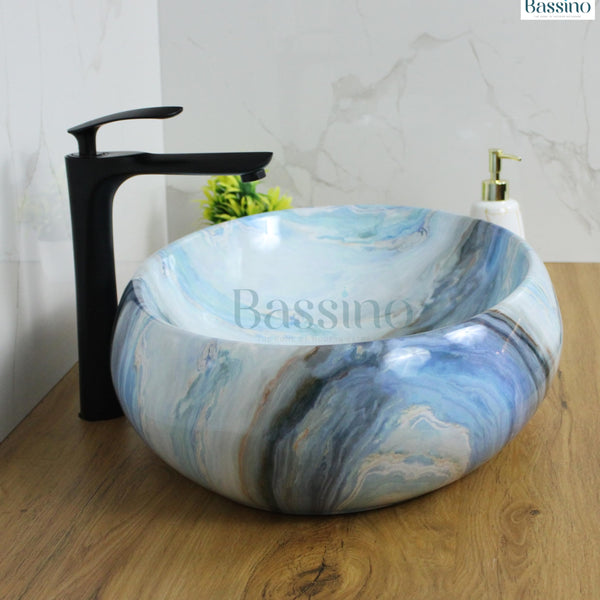 Premium Designer Table top Wash Basin (24x16x6 In) BTT-1222