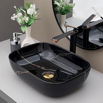 Premium Designer Table top Wash Basin (18x13x5.5 In) BTT-797-IN