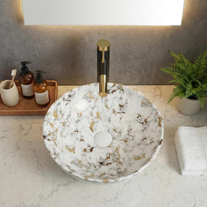 Premium Designer Table top/Counter top Wash Basin (16x13x5.5 In) BTT-1285-IN